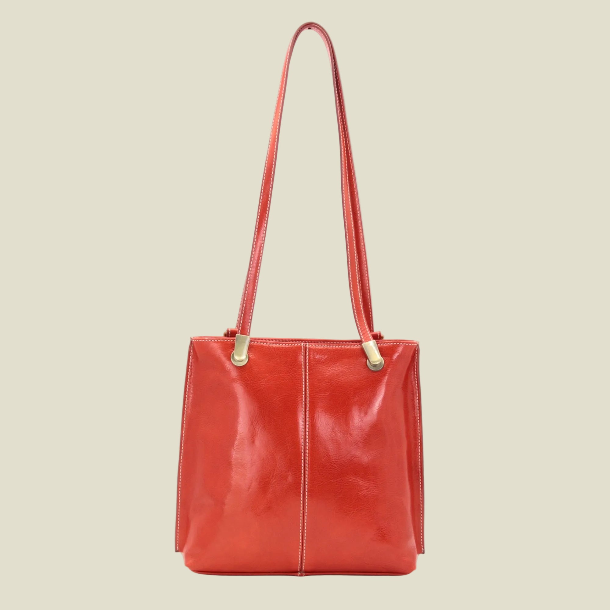 Italian Leather Shoulder Tote