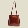Italian Leather Shoulder Tote