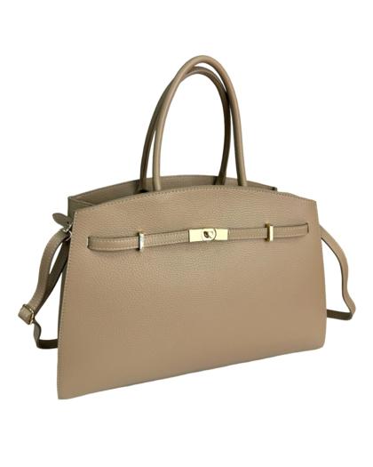 Genuine Leather Handbag – 100% Made in Italy | Top Handle & Shoulder Bag