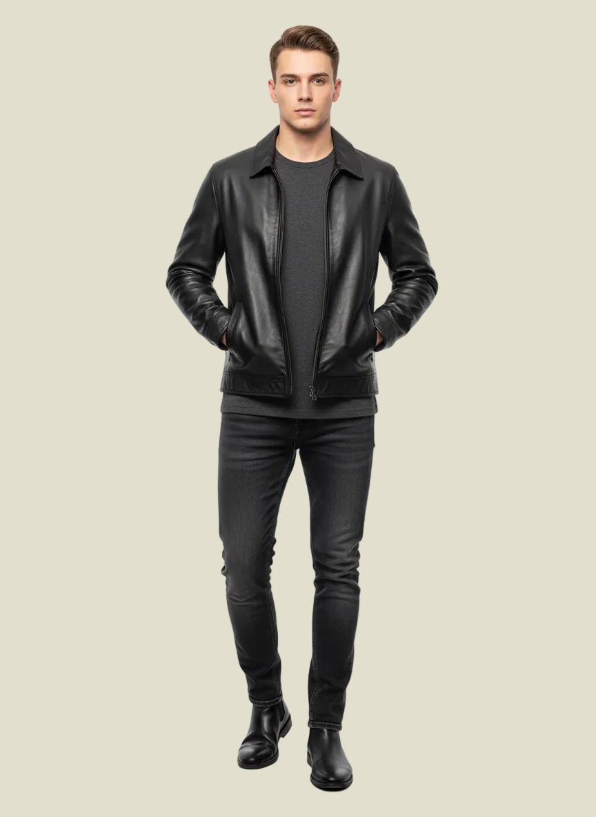 Men's Nappa Leather Jacket