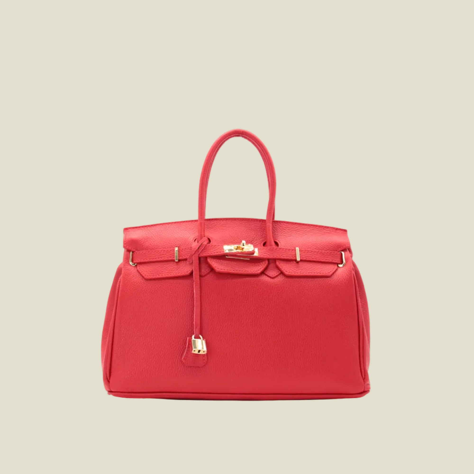 Bauletto in Pelle Dollaro – Italian Made Handbag
