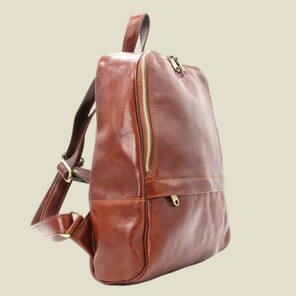 Milano Heritage Leather Backpack – Made in Italy
