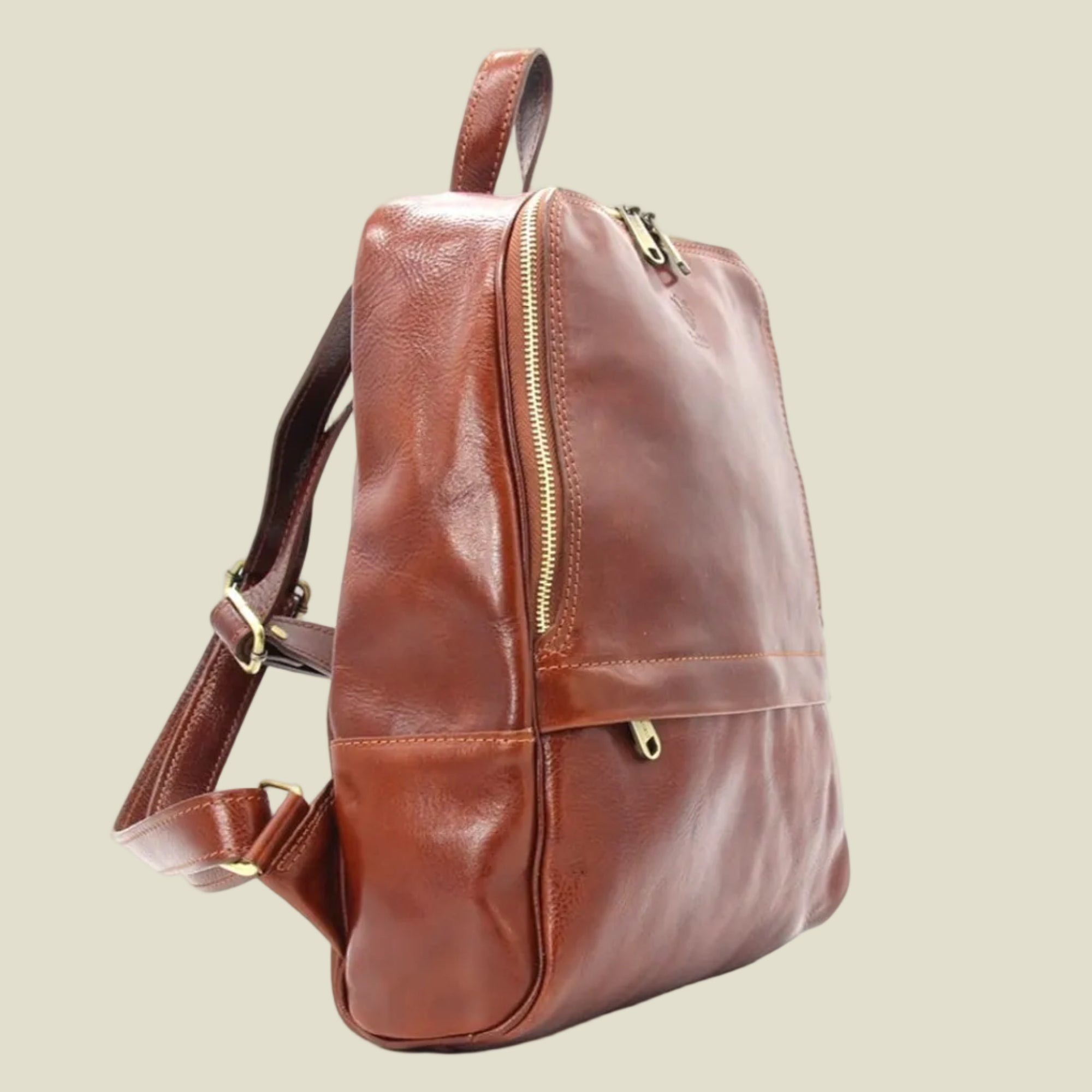 Milano Heritage Leather Backpack – Made in Italy