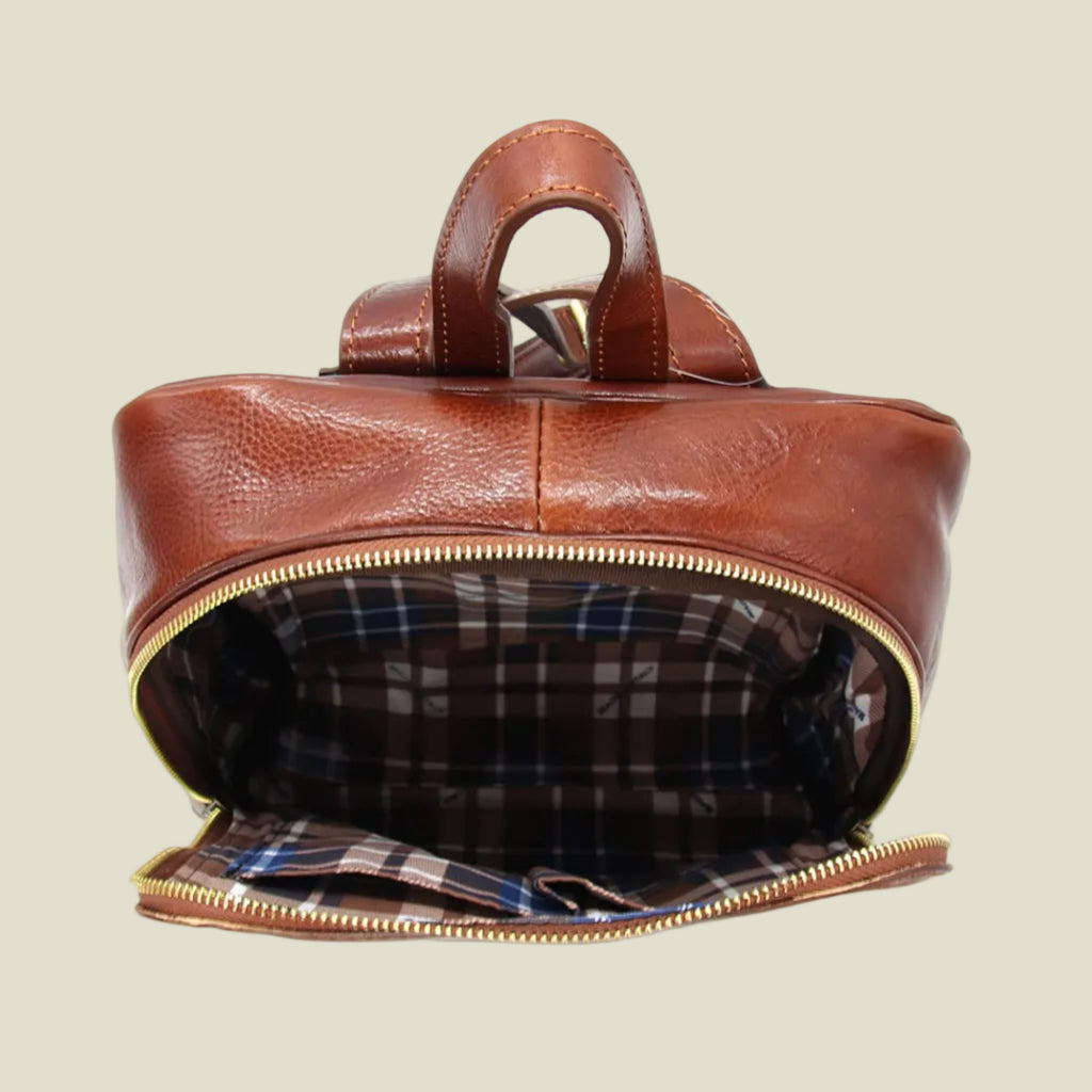 Milano Heritage Leather Backpack – Made in Italy