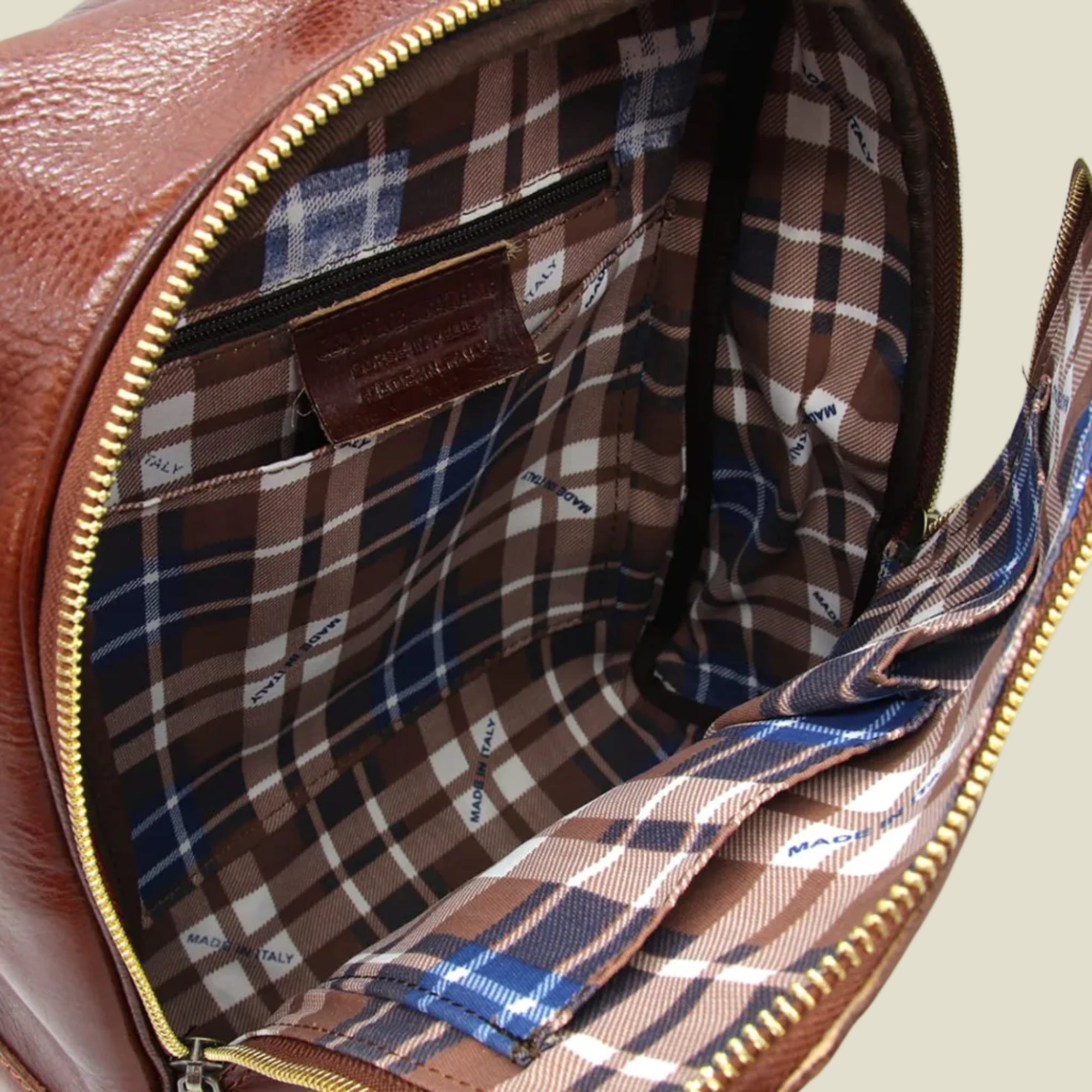 Milano Heritage Leather Backpack – Made in Italy