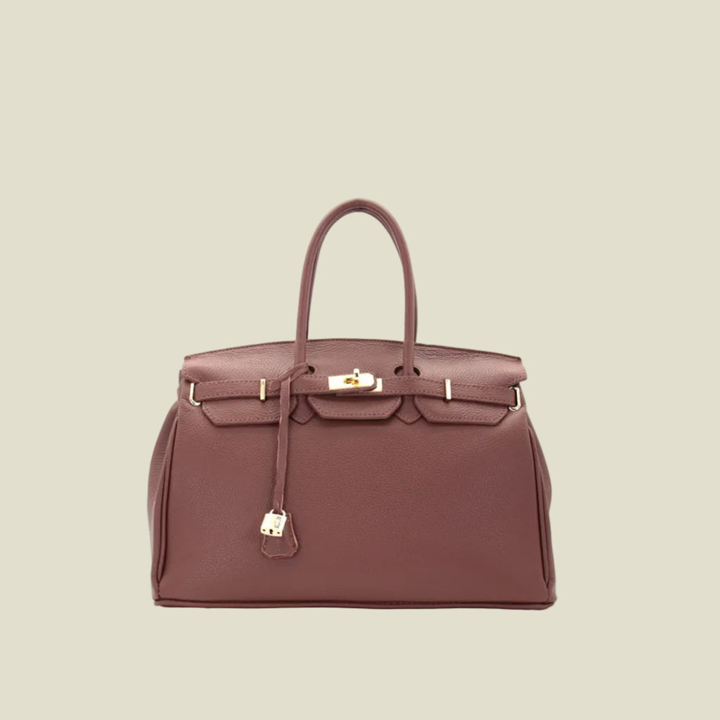 Bauletto in Pelle Dollaro – Italian Made Handbag
