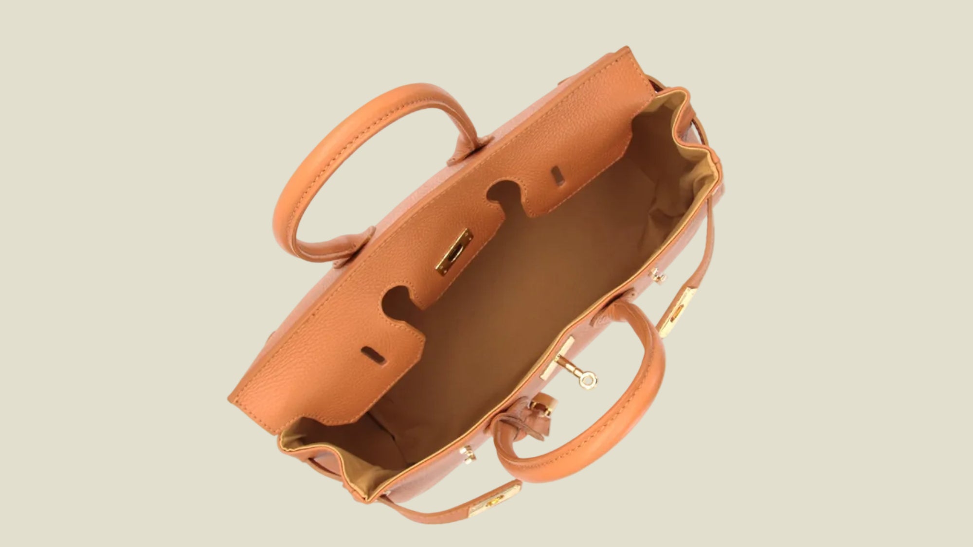 Bauletto in Pelle Dollaro – Italian Made Handbag